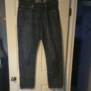 Signature by Levi Strauss Dark Blue Straight Jeans